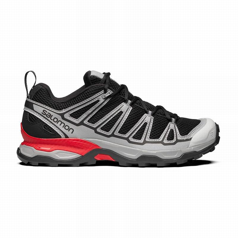 Salomon Israel X-ULTRA - Mens Trail Running Shoes - Black/Silver Metal (HWIG-81705)